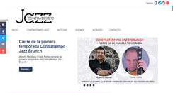 Desktop Screenshot of contratiempojazz.net